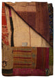 HomeRoots 50" x 70" Silk Multicolor Throws