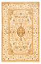 Salin One-of-a-Kind Hand-Knotted Area Rug Ivory, 4'1"x6'4"