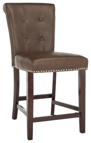 Safavieh Taylor Counter Stool, Brown/Espresso