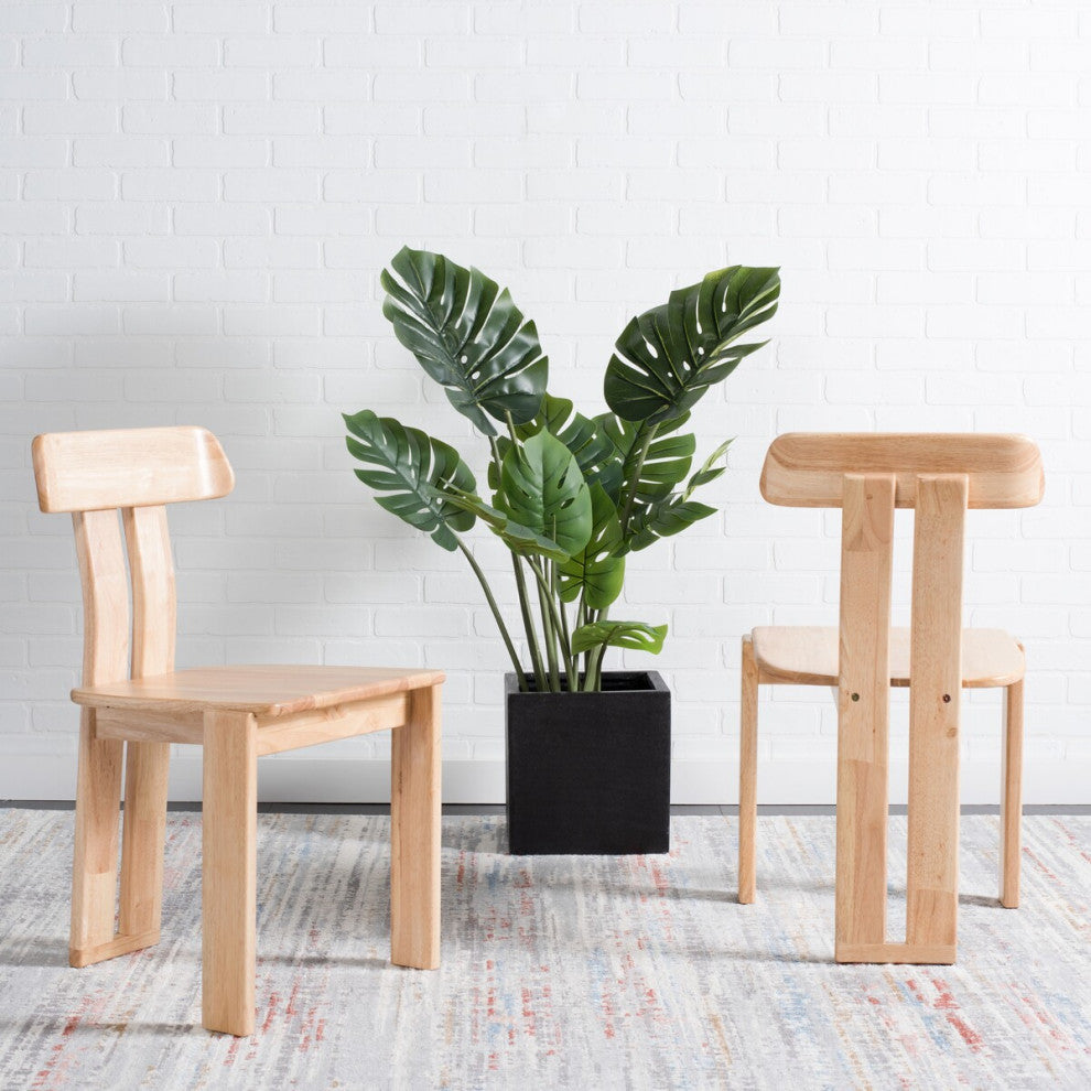 Safavieh Cayde Wood Dining Chair, Light Blonde