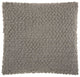 Mina Victory DC142 Throw Pillow, Light Grey, 20" x 20"