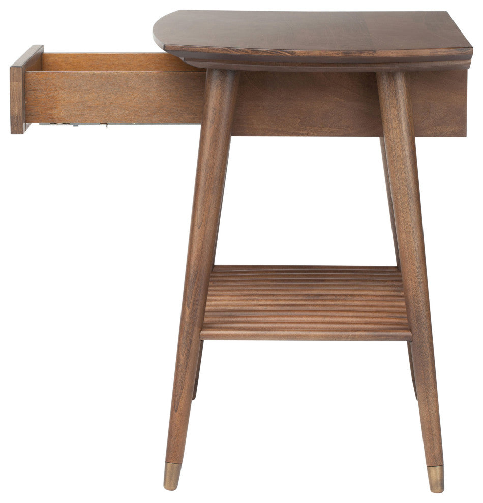 Ari Walnut Wood Side Table, HGST122