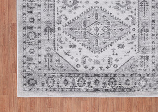 Low-Pile Beck Gray/Ivory Rug, Gray, 7'9"x10'