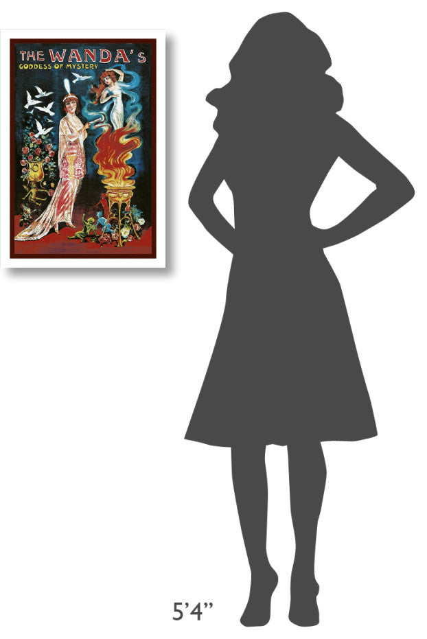 "Magicians: Wanda's Goddess of Mystery" Paper Print by Louis Galice, 18"x26"