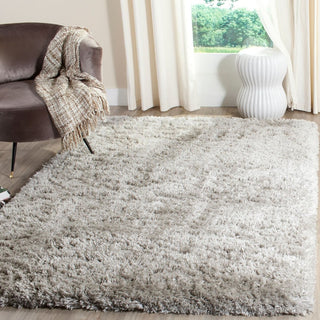 Safavieh Polar Shag Psg800D Rug, Silver, 2'3"x10'