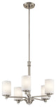 Chandelier 5-Light, Brushed Nickel