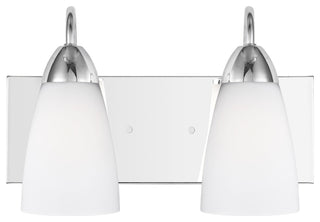 Seville 2-Light Wall/Bath, Chrome