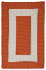 Colonial Mills Rope Walk CB93 Rust Indoor/Outdoor Area Rug, Rectangular 12'x15'