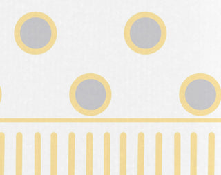 18x30" Scrambled Prints Geometric Print Hand Towels, Yellow