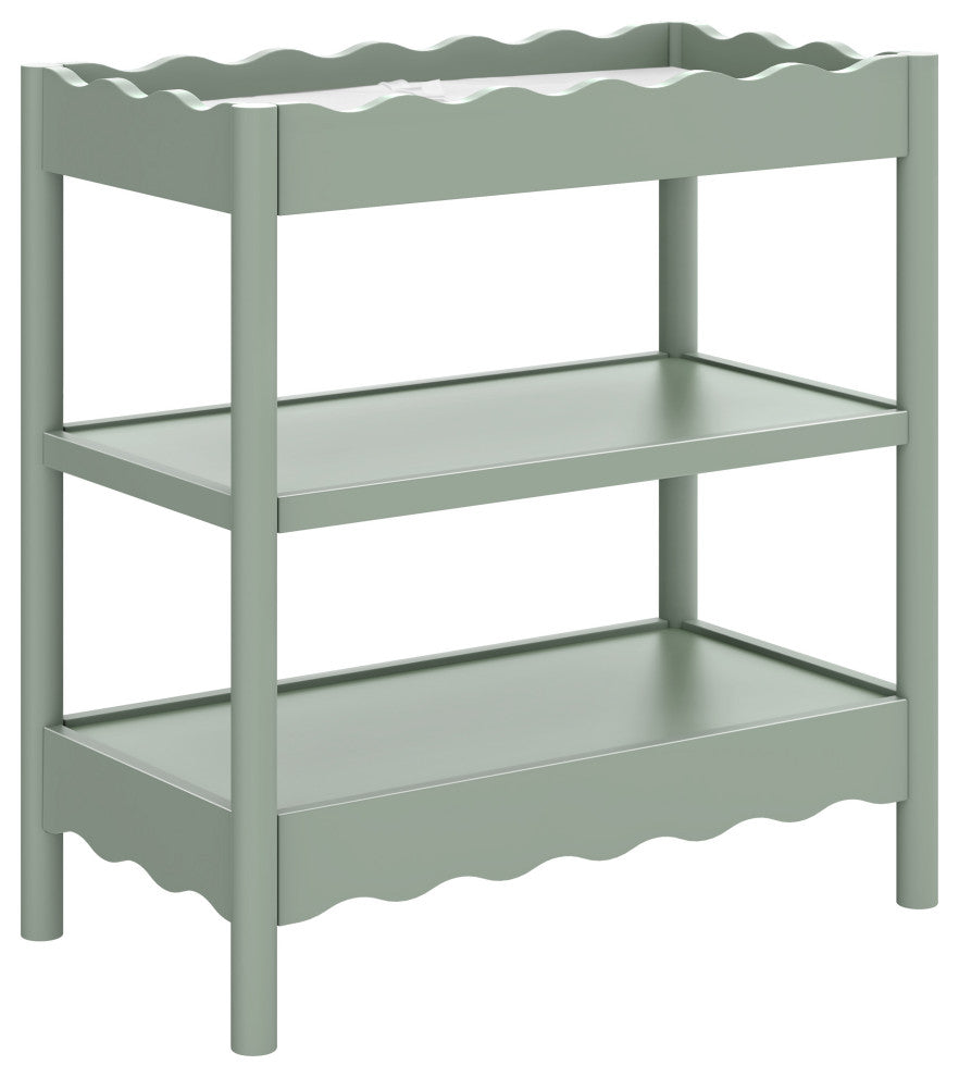 Swell Changing Table, Light Sage