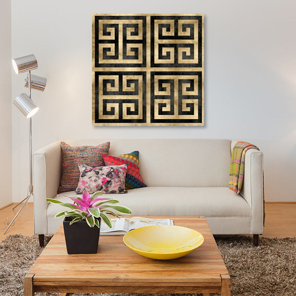 "Greek Classic II" by Ellie Roberts, Canvas Print, 26"x26"