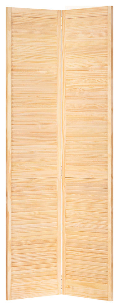 Closet Door, Bi-fold, Kimberly Bay Traditional Louver-Louver Clear, 80x36