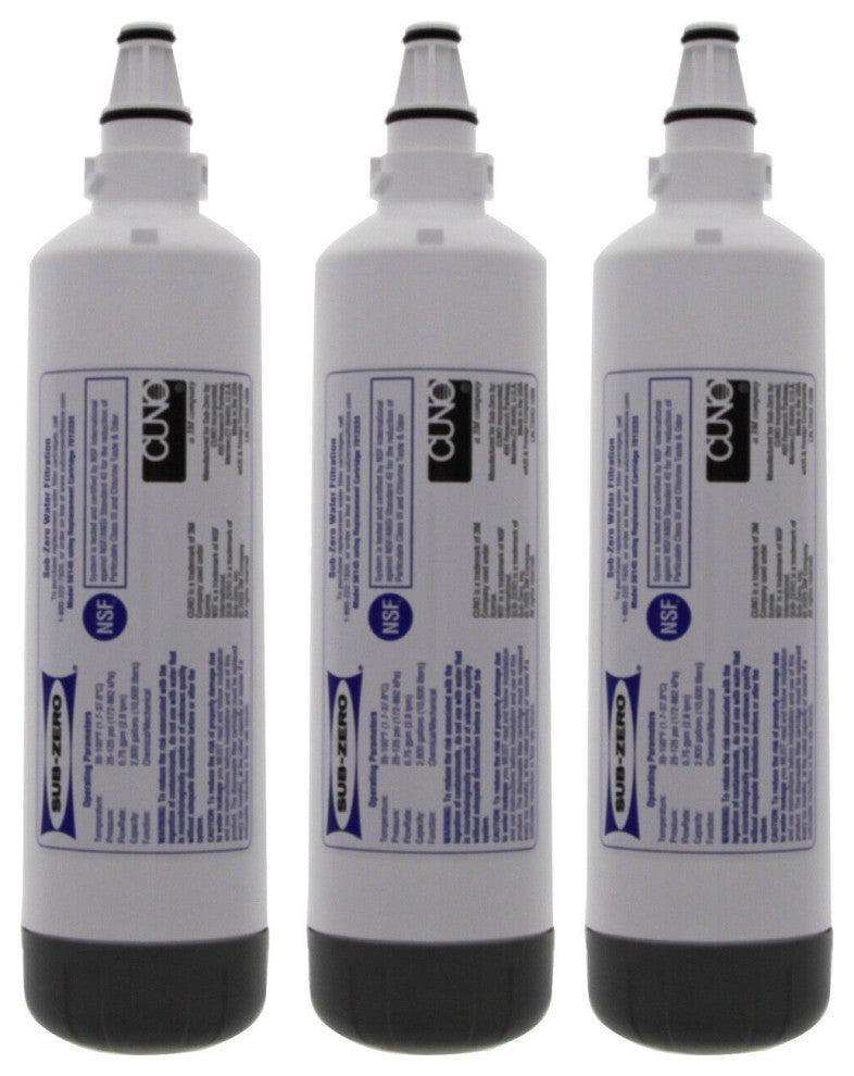 3 Pack Sub-Zero 7012333 UC-15 Ice Maker Water Filter Replacement Cartridge