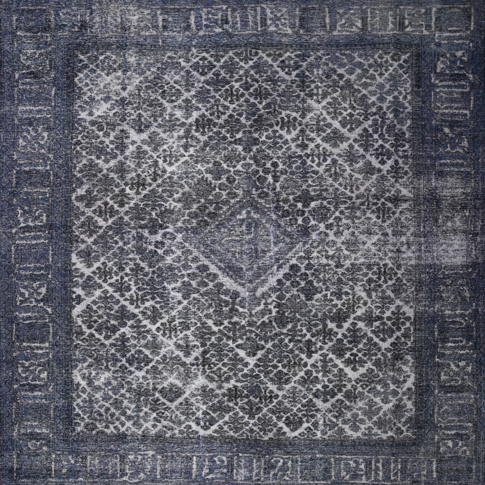 Ahgly Company Indoor Square Traditional Area Rugs, 3' Square