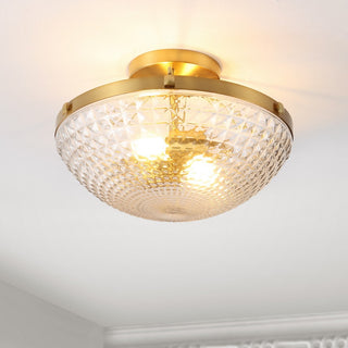 Safavieh Nienna Flush Mount Gold Base