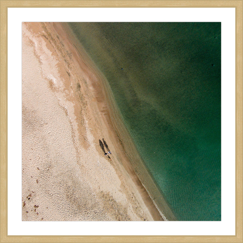 "Beached Whale" Framed Print by Karolis Janulis