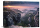 "Sunrise On The Rocks" Stretched Canvas Giclee by Andreas Wonisch, 22x17"
