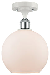 Innovations Lighting 516-1C-WPC-G121-8 Athens 1 Light 8" Semi-Flush Mount