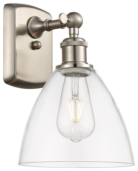 Innovations Lighting 516-1W-SN-GBD-752 Ballston Dome 1 Light 8" Sconce