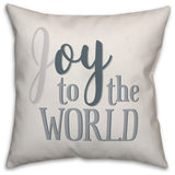 Oy to the World 18"x18" Throw Pillow