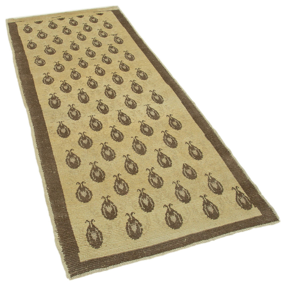 Rug N Carpet - Hand-knotted Turkish 2' 11'' x 7' 1'' Unique Wool Rug