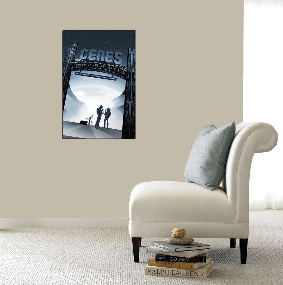 Epic Graffiti "Visions of the Future: Ceres" Giclee Canvas Wall Art, 26"x40"