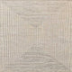 Ahgly Company Indoor Square Mid-Century Modern Area Rugs, 3' Square