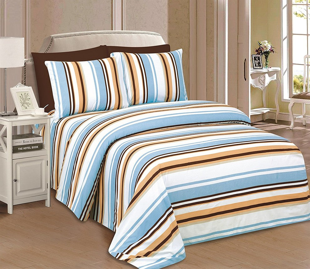 Beverly Hills 1800 Series, Printed Sheet Set, Noah, King
