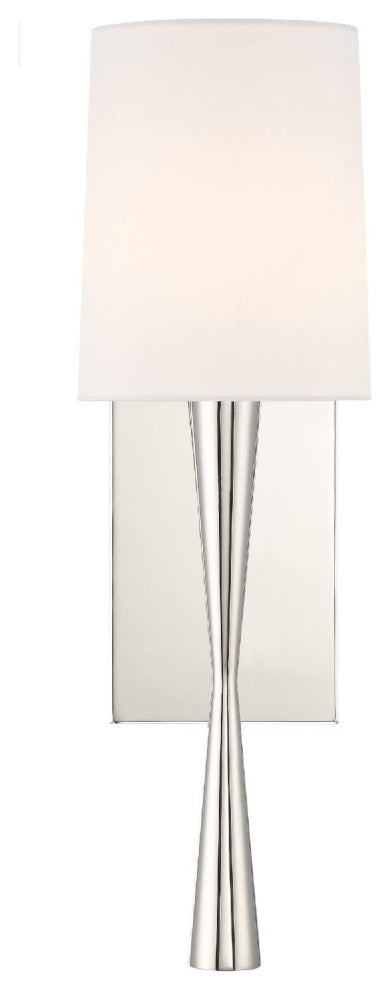 Crystorama Lighting Group TRE-221 Trenton 19" Tall Wall Sconce - Aged Brass /