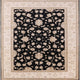Ahgly Company Indoor Square Mid-Century Modern Area Rugs, 3' Square