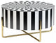 Thistle Coffee Table Black and White