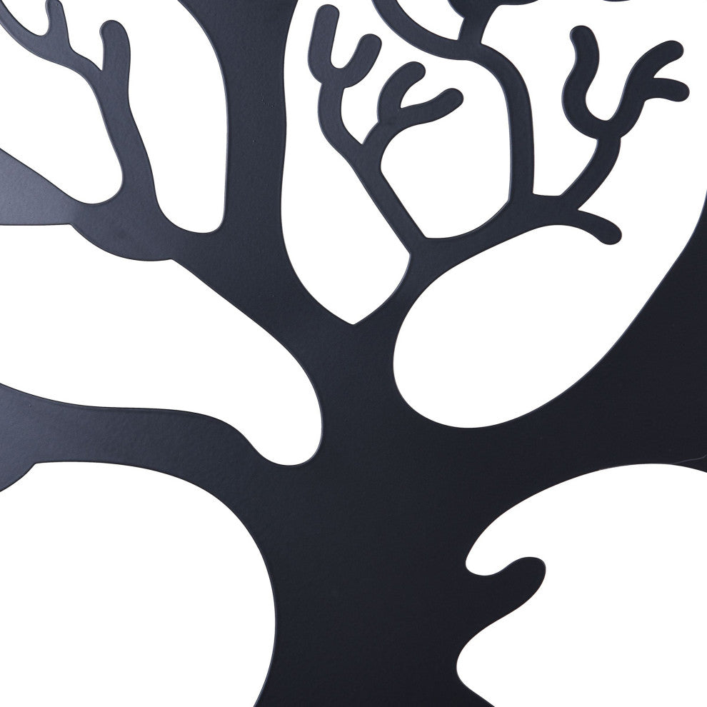 Three Paneled Tree Metal Wall Decor