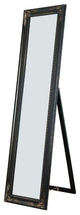 Standing Mirror with Decorative Design, Copper