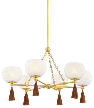 Mandy Cheng x Mitzi Niya Chandelier Aged Brass
