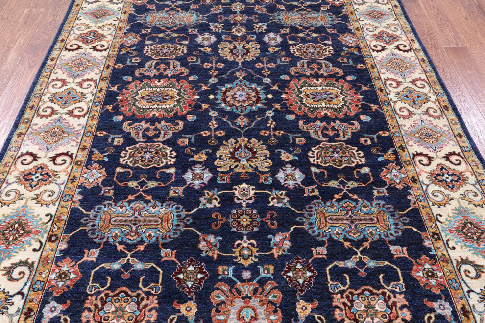 Hand Knotted Persian Tabriz Wool Rug 6' 10" X 9' 8" Q9998