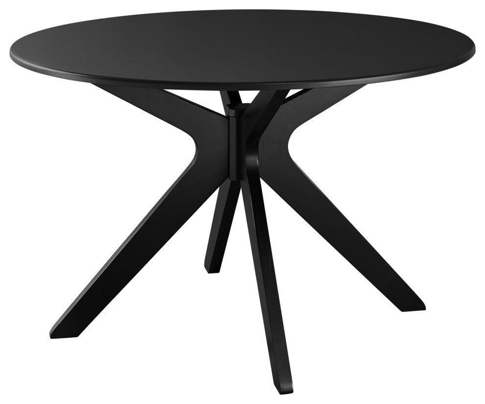 Traverse 47" Dining Table Black Black