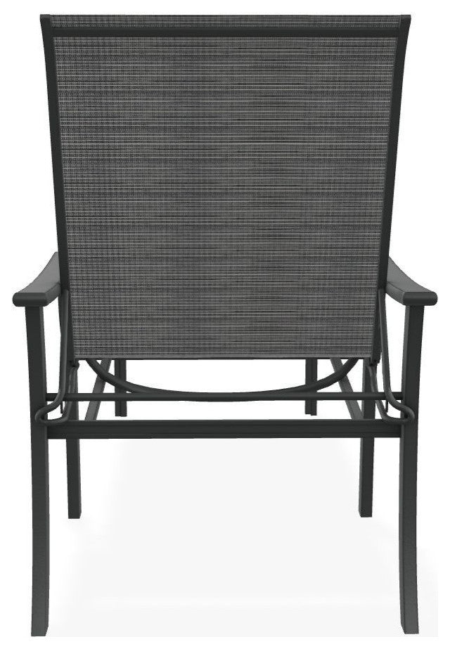 St. Catherine Sling 4-Position Outdoor Chaise Lounge, Destiny Steel/Graphite