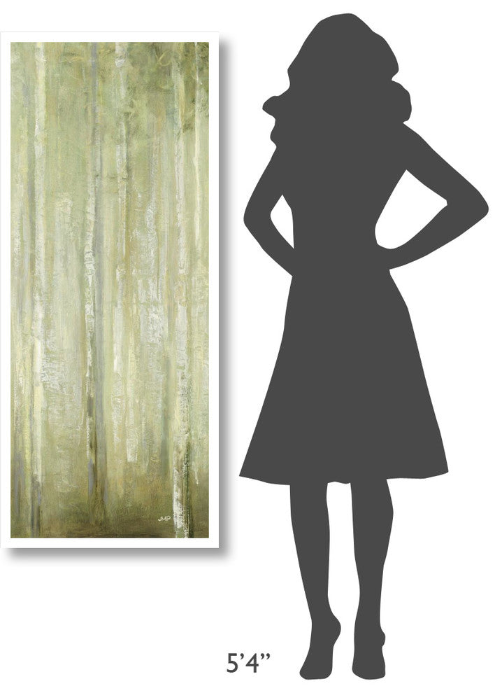 "Resolutions Panel I" Digital Paper Print by Julia Purinton, 22"x52"