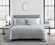 The Nesting Company Willow 3 Piece Quilt and Pillow Sham Set - Queen - Gray