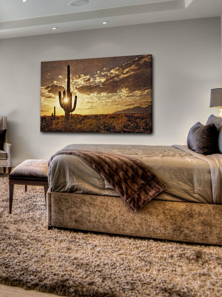 "Sonoran Silhouette" Painting Print on Canvas by Robertson