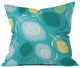 Rachael Taylor Electric Feather Shapes Outdoor Throw Pillow