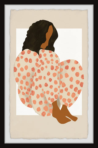 "Just Me" Framed Painting Print, 20x30