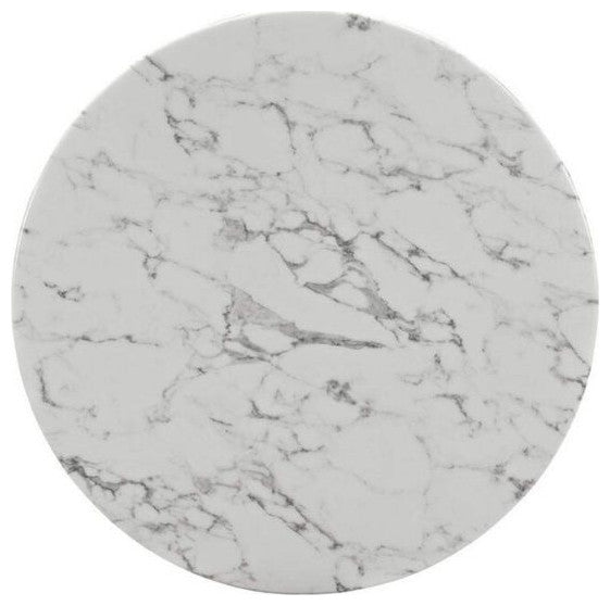 Marble Tulip Dining Table 43"
