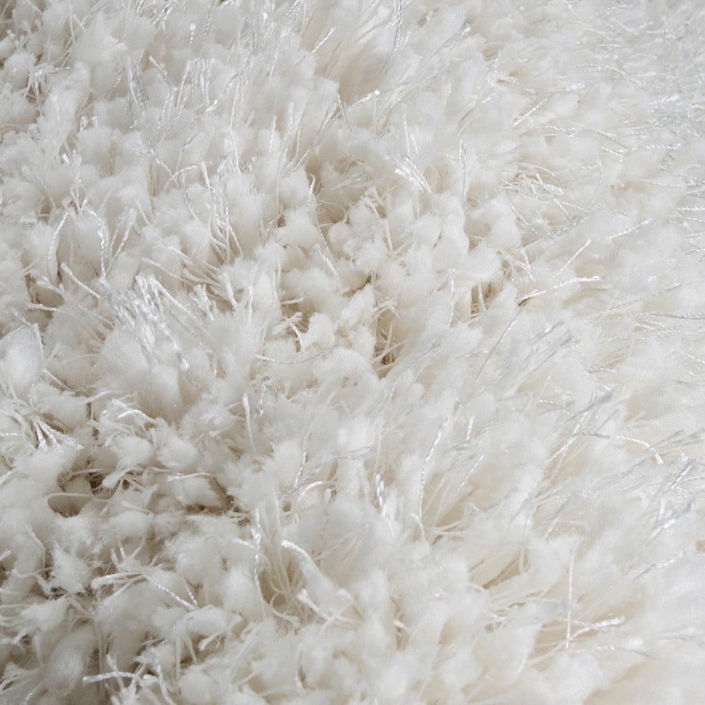 Illustrations Area Rug, White, 2? x 3?, Solid