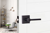 Verona Passage Lever, Flat Black