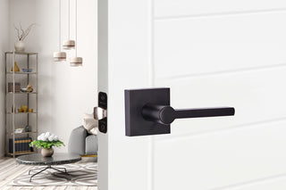 Verona Passage Lever, Flat Black