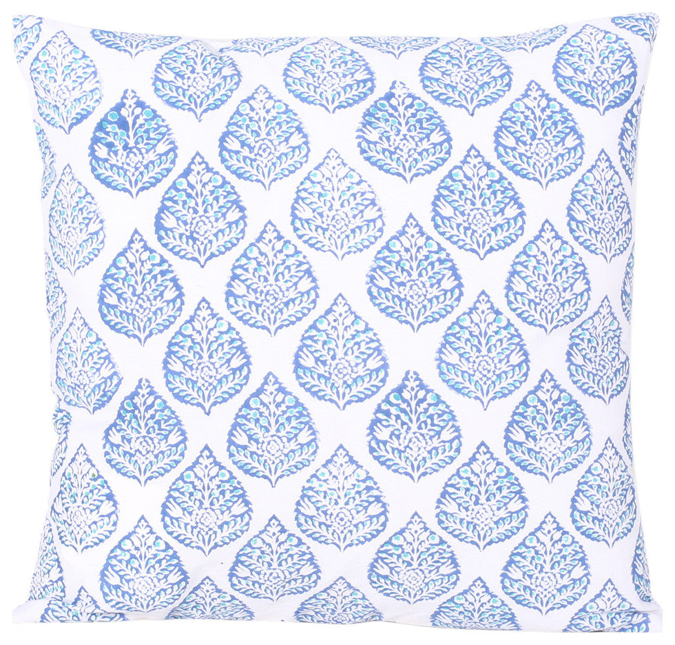 Megan Modern Handcrafted Fabric Throw Pillow Cover