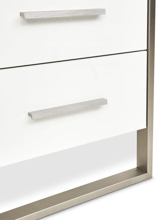 Marquee 6-Drawer Chest - Cloud White