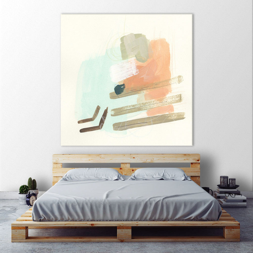 "Key Note Shuffle I" Fine Art Giant Canvas Print, 72"x72"