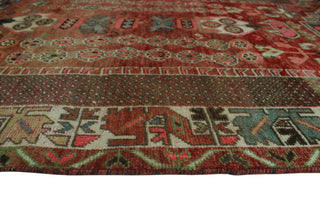 Fine Vintage Distressed Balzhan Rose Rug